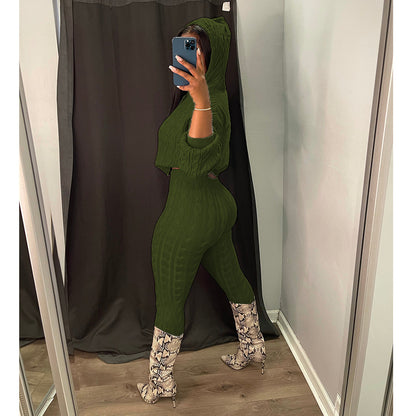 ✨️53% discount✨️High elastic solid color anti-pilling sweater suit