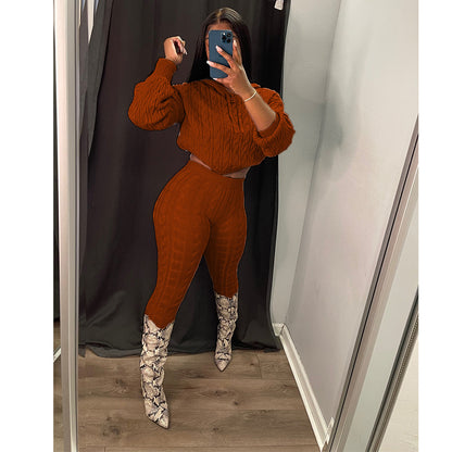 ✨️53% discount✨️High elastic solid color anti-pilling sweater suit