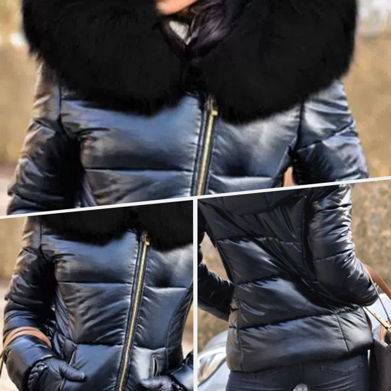 🐏 2024 New warm and thick faux fur trench coat, which makes your winter both stylish and warm