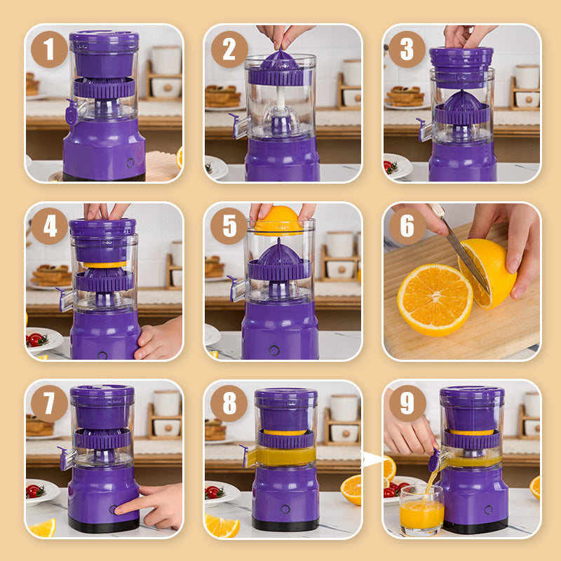 Portable Electric Rechargeable Citrus Juicer Machines