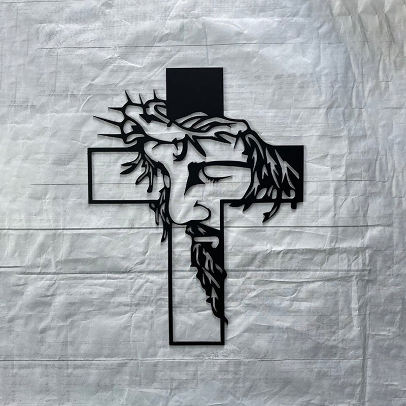 ✝️Jesus Cross Metal Sign Christ Wall Decoration✝️