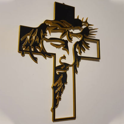 ✝️Jesus Cross Metal Sign Christ Wall Decoration✝️