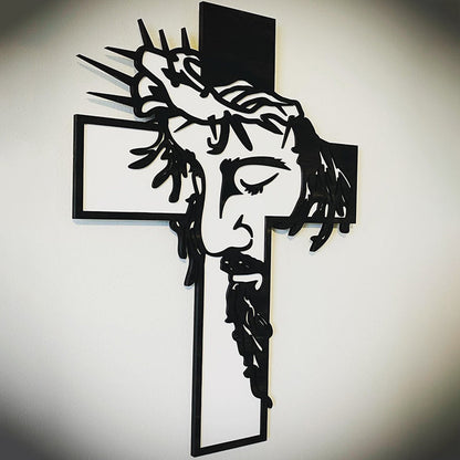 ✝️Jesus Cross Metal Sign Christ Wall Decoration✝️