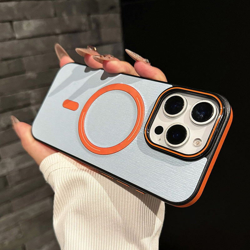 Macaron Color Magnetic Phone Case for iPhone Series