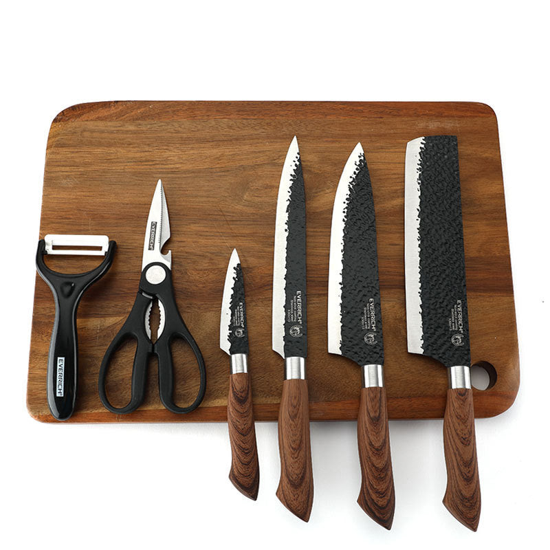 🔥🖤 Enjoy a quality life: 50% discount 🔥 British professional chef knife set -6 pieces