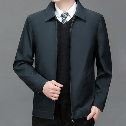 ❄️Winter Specials❄️ Men's Windproof Lapel Zipper Jacket