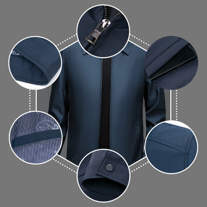 ❄️Winter Specials❄️ Men's Windproof Lapel Zipper Jacket