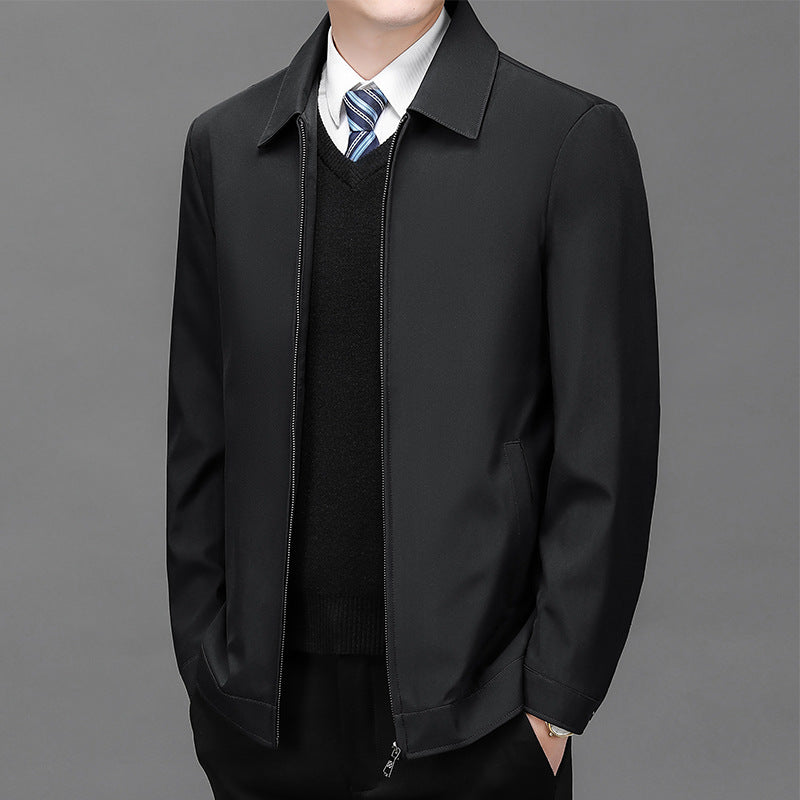 ❄️Winter Specials❄️ Men's Windproof Lapel Zipper Jacket