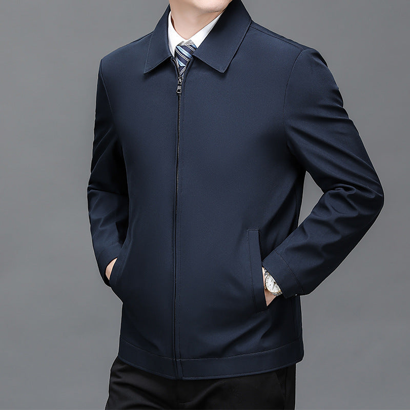 ❄️Winter Specials❄️ Men's Windproof Lapel Zipper Jacket