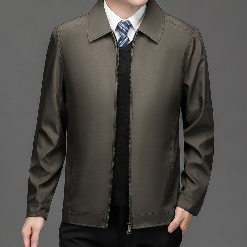 ❄️Winter Specials❄️ Men's Windproof Lapel Zipper Jacket