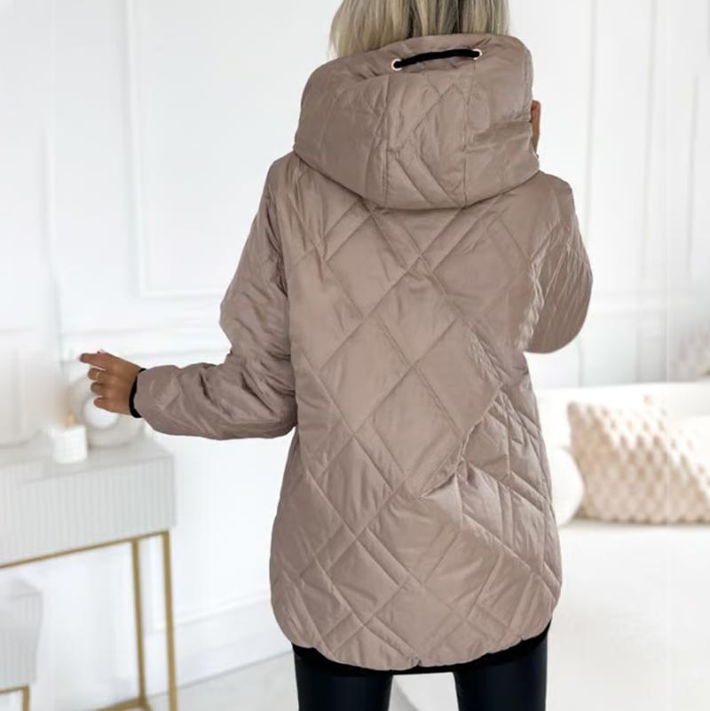 ✨️BIG SALE 54%OFF✨️ Women’s Fashionable High-neck Hip-length Parka Coat